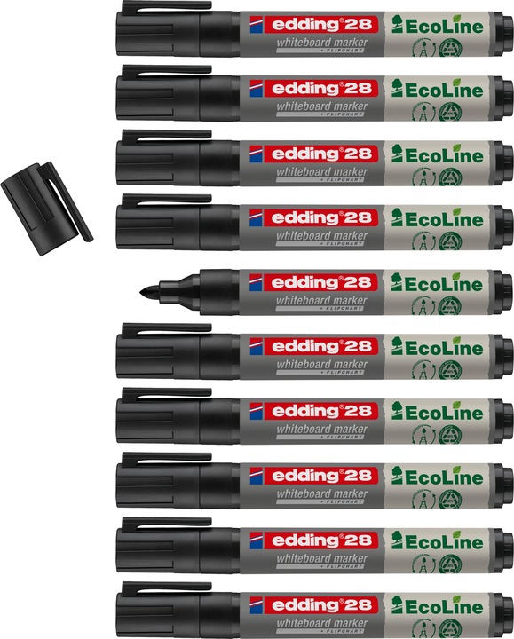 Produktbild Edding Whiteboard Marker 28 EcoLine (Black, 1.50 mm, 1 x)
