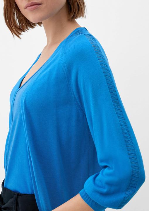 Produktbild s.Oliver Strickjacke Strickjacke aus Viskose (44)