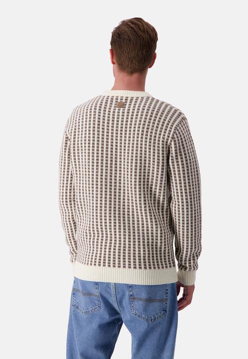 Actual product image Colours & Sons Jumper Roundneck Two Tone Intarsia (S)