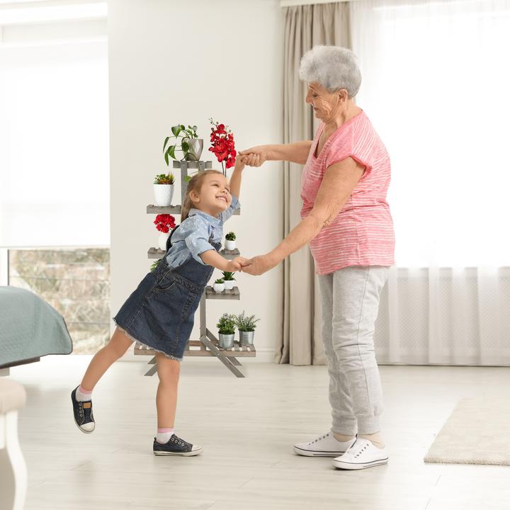 Produktbild Relaxdays Blumentreppe