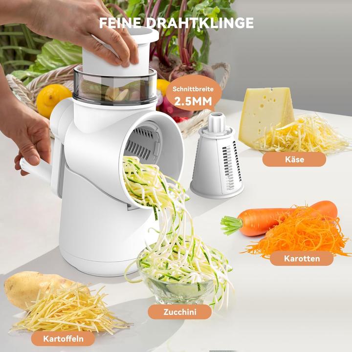 Image du produit KitchenBoss Gemüseschneider mit Kurbel