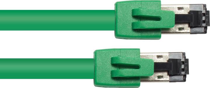 Produktbild Good Connections Alcasa 8080-020G Netzwerkkabel 2 m Cat8.1 S/FTP (S-STP) Grün (S/FTP, CAT8.1, 2 m)