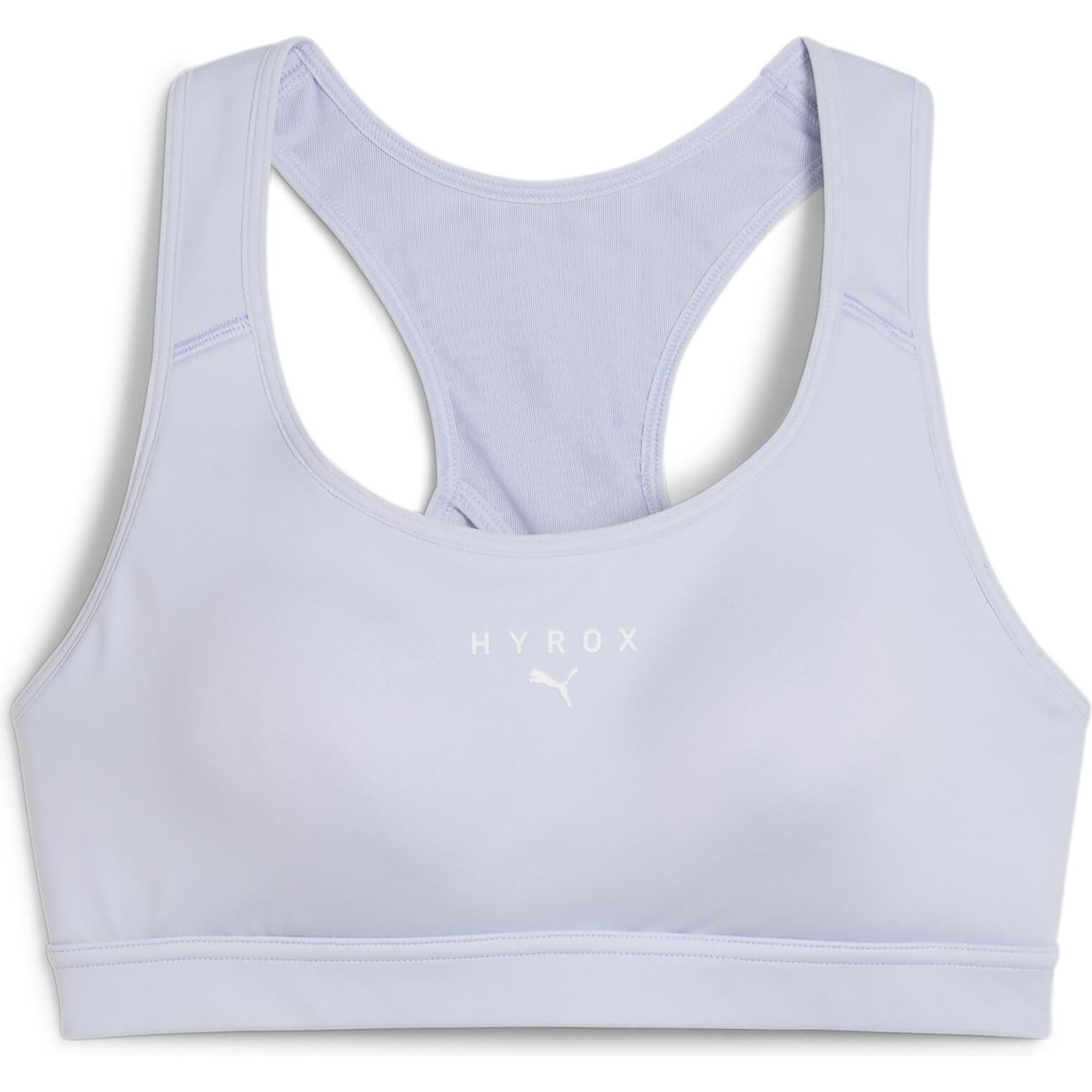 Puma, Sport-BH, W x HYROX Mid Impact Bra (S), Blau, S