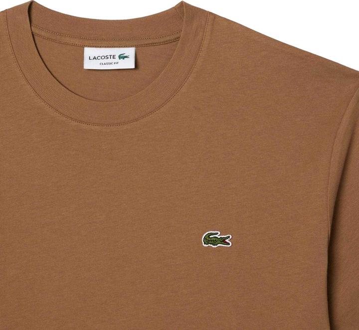 Actual product image Lacoste Mens Embroidered Logo Cotton T-Shirt (S)