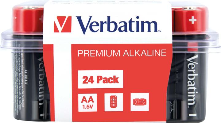 Actual product image Verbatim Mignon AA LR6 (24 pcs., AA)