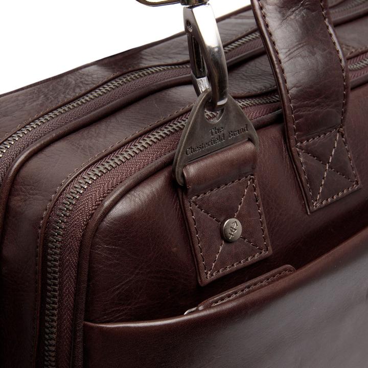 Actual product image The Chesterfield Brand Iseo briefcase leather 40 cm laptop compartment (17")