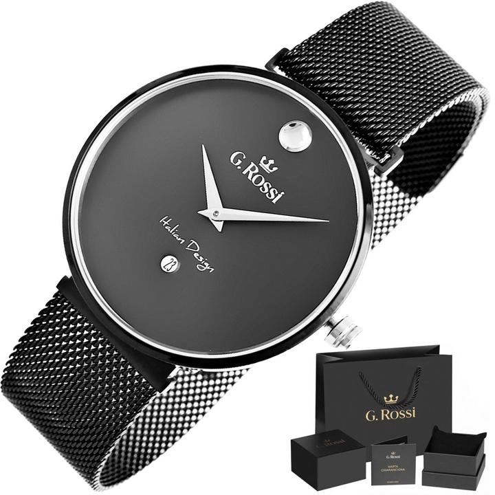 Produktbild Gino Rossi WATCH G. ROSSI WATCH - 13109B-1A1 - MAGNETIC CLOSING (zg850d) + BOX (Analoguhr)