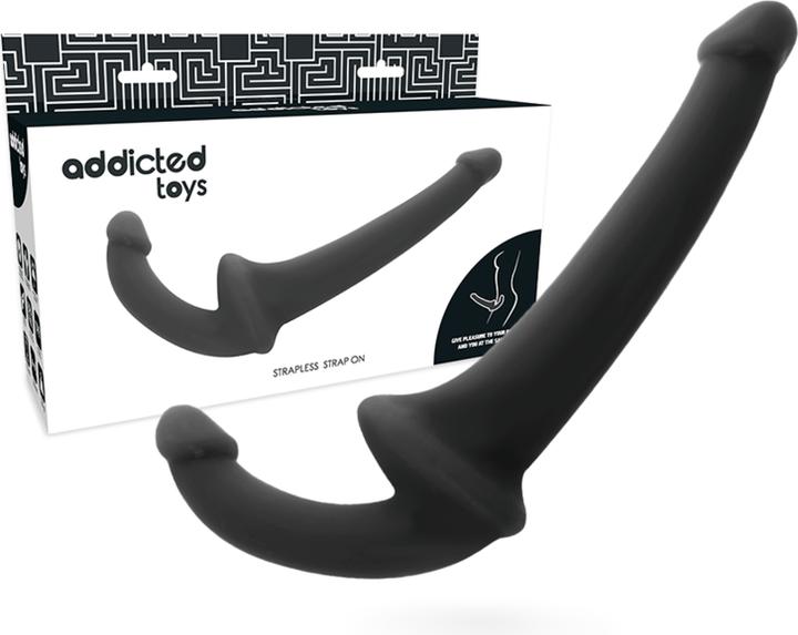 Actual product image Addicted toys Dildo With Rna S Without Interruption Black