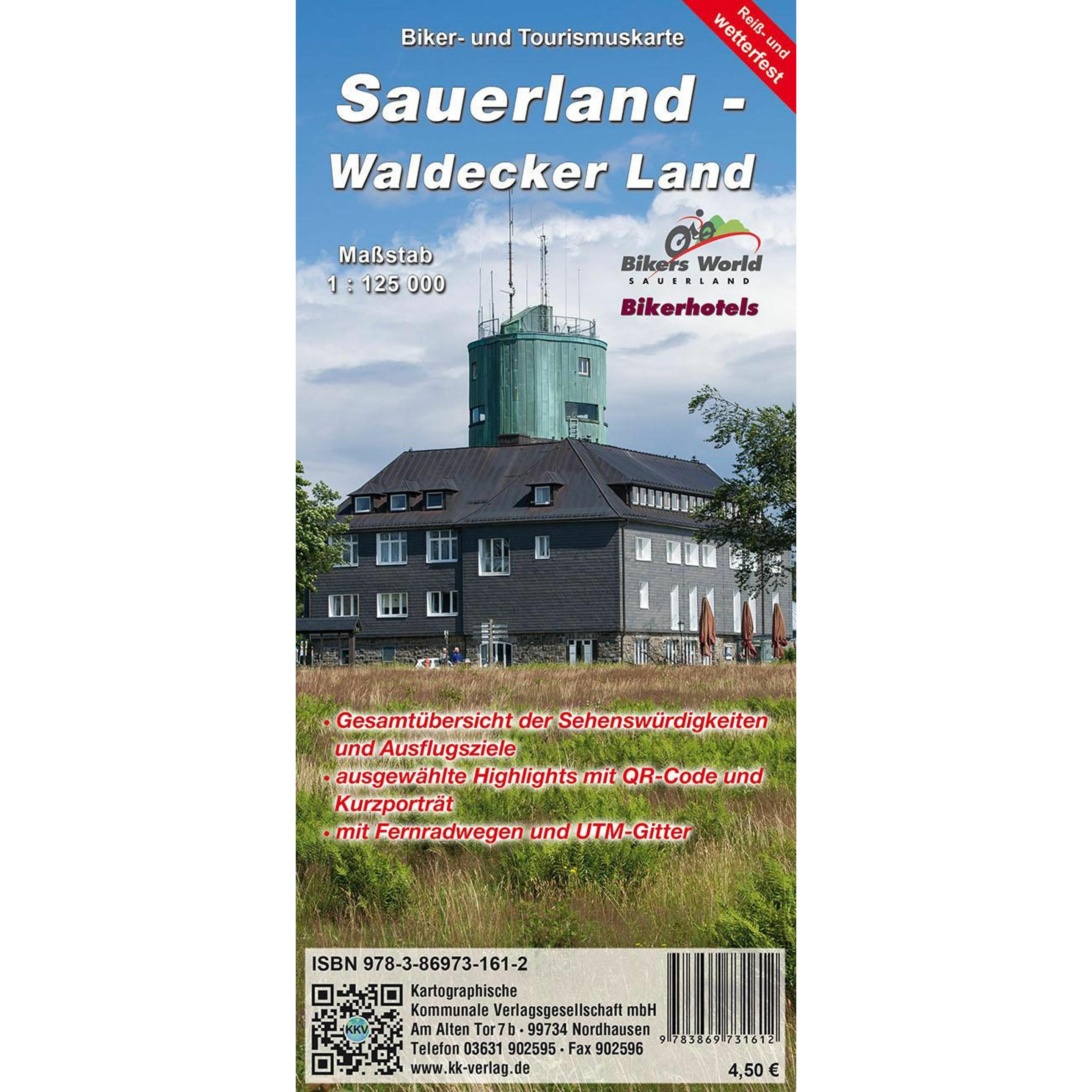 KKV Biker- u.Tourismuskarte Sauerland (40579433)
