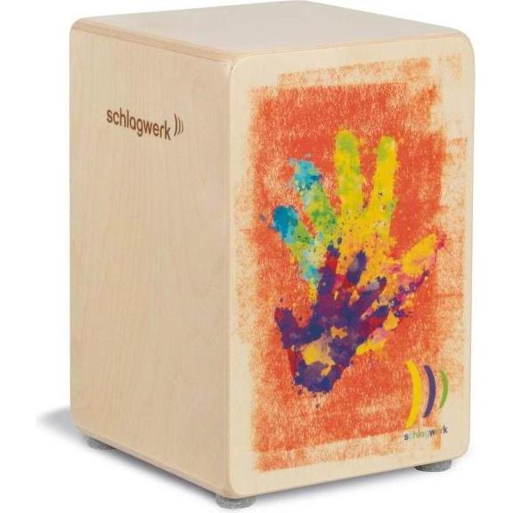 Thumbnail - Schlagwerk CP402 High Five Kids Cajon mit Sitz-Pad (Perkussion), Perkussion, Mehrfarbig