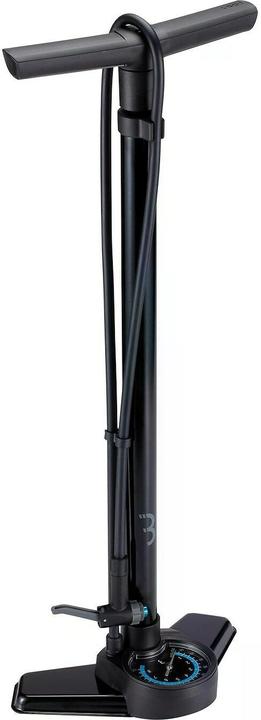 BBB Floor pump AirSmart black, aluminium/steel