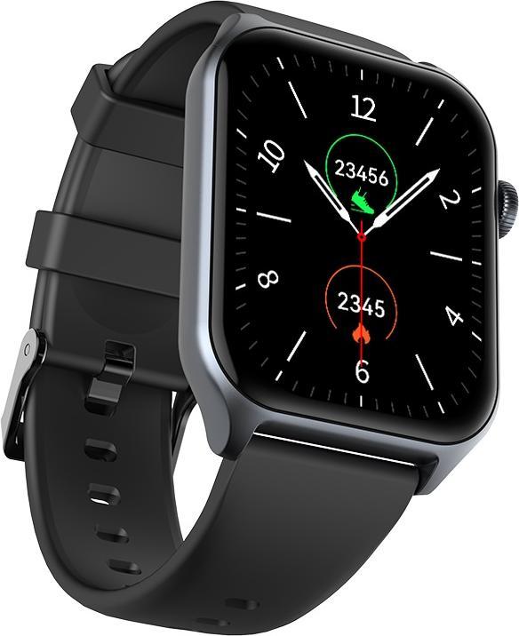 Actual product image Riversong smartwatch Motive 9E space gray SW905 AMOLED