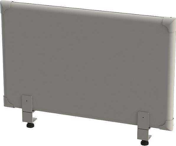 Produktbild eurokraft pro Akustik-Tischaufsatz-Paneel, Höhe 450 mm, Breite 800 mm, grau