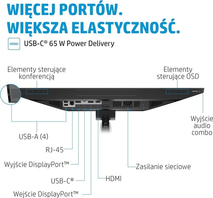 Image du produit HP E24m G4 (1920 x 1080 pixels, 23.80")