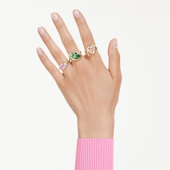 Image du produit Swarovski Ensemble de Bagues Dorées Gema (50, 55)