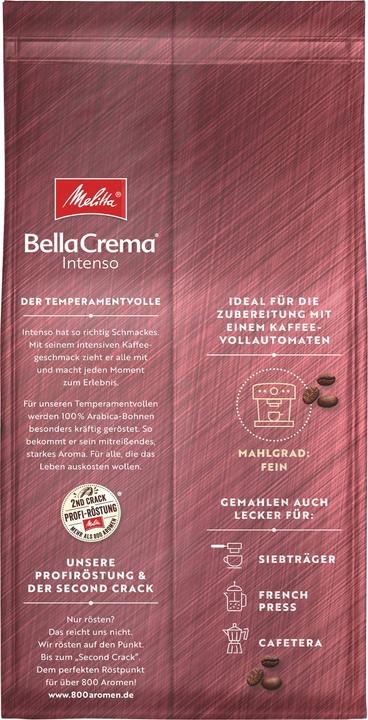 Actual product image Melitta Coffee beans Whole coffee beans 1 piece (1000 g, Dark roast)