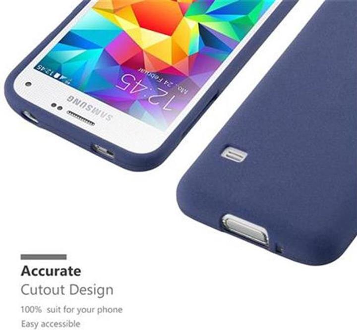 Immagine prodotto Cadorabo Copertura smerigliata in TPU (Samsung Galaxy S5 Mini, Samsung Galaxy S5 Mini Duos)