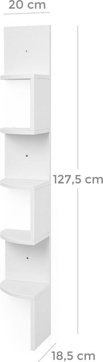 Immagine prodotto Vasagle Corner (20 x 20 x 126 cm)