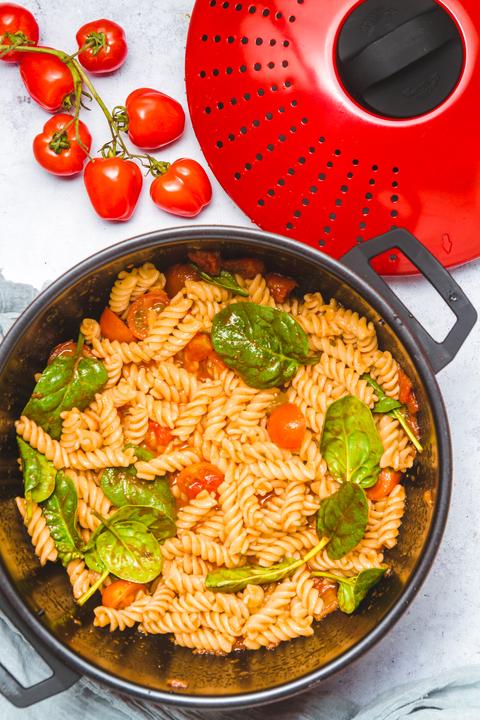Image du produit World of Flavours Marmite à pâtes (Casserole, Acier au carbone)
