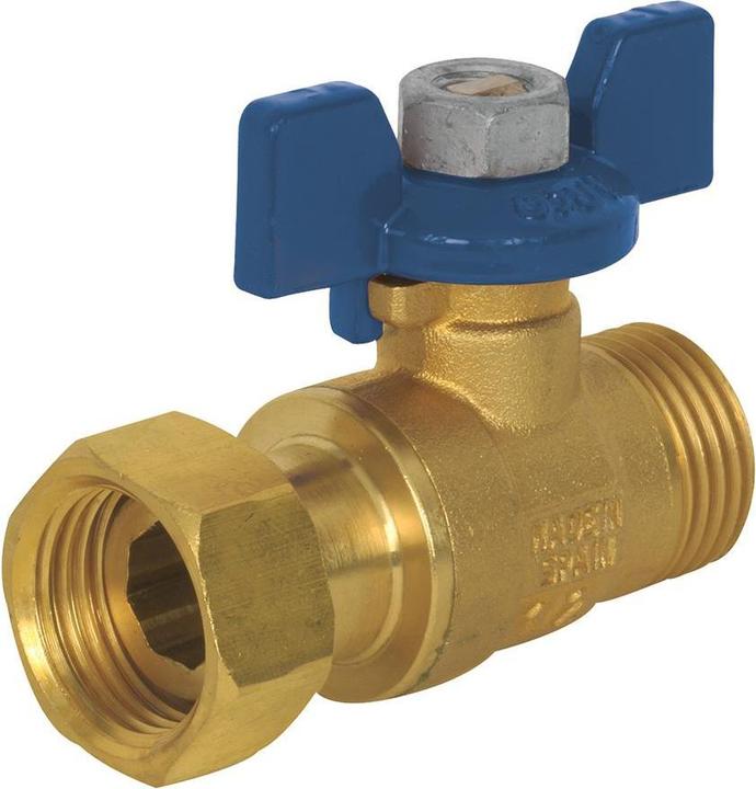 Produktbild MINI BALL VALVE 1/2 SWIVEL NUTX1/2 BLU