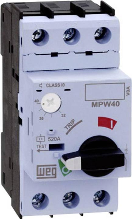 Produktbild Weg 12428108 MPW40-3-D016 Motorschutzschalter einstellbar 1.6 A 1 St.
