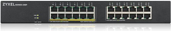 Produktbild Zyxel GS1900-24EP, 24-PORT GBE L2, 12 PORT POE SMART SWITCH (24 Ports)