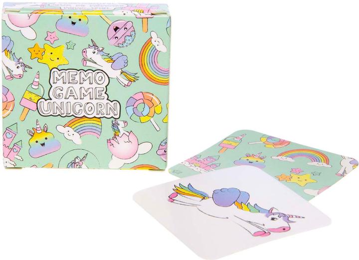 Actual product image Duckiez Mini Memory Spiel Einhorn, 28 Karten
