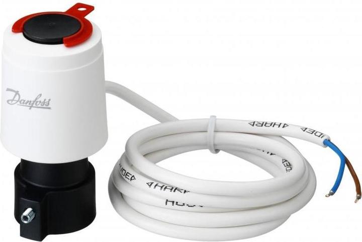 Danfoss Thermal drive, TWA-A 24V, RA connector, NC