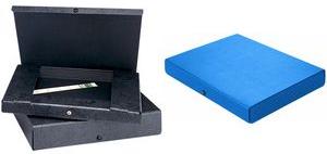 Immagine prodotto Elba Cartella per documenti, DIN A4, altezza di riempimento: 40 mm, blu (A4, 1 x)