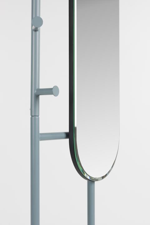 Actual product image Zuiver Standing Mirror Vero Blue