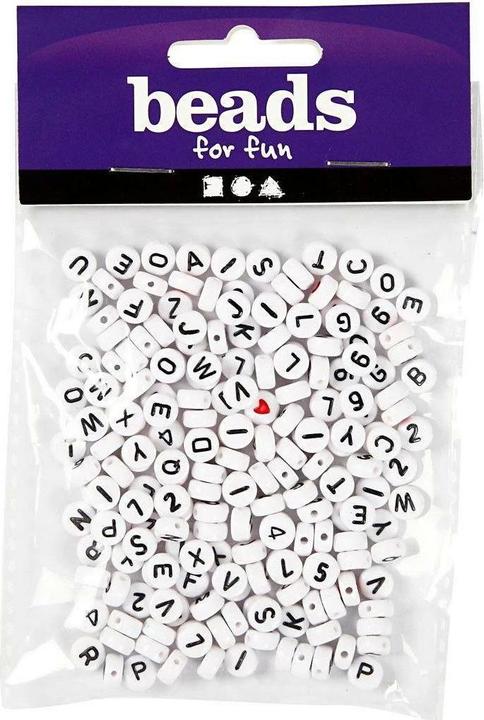Actual product image Creativ Company Letter beads