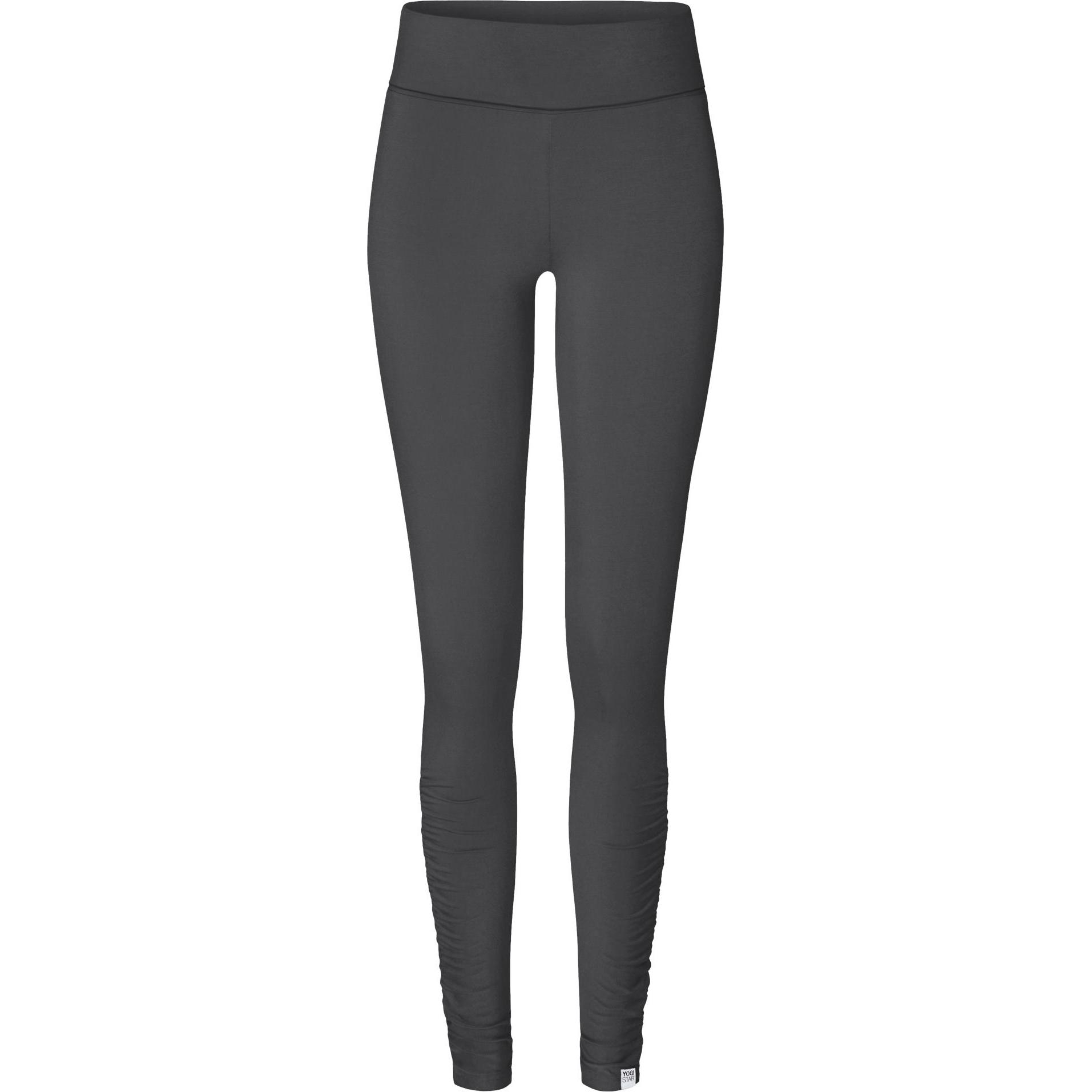 Thumbnail - Yogistar, Damen, Tights, Yoga Leggings Ala Roll Down (XS), Grau, XS
