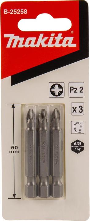 Produktbild Makita PZ Bit 2x50mm 3Stk