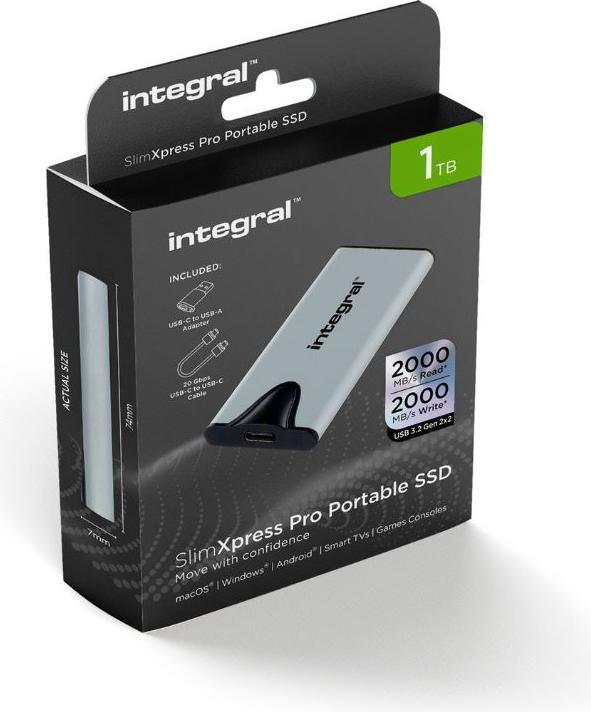 Immagine prodotto SSD Portatile Slimxpress Pro Da 1tb (1 TB)