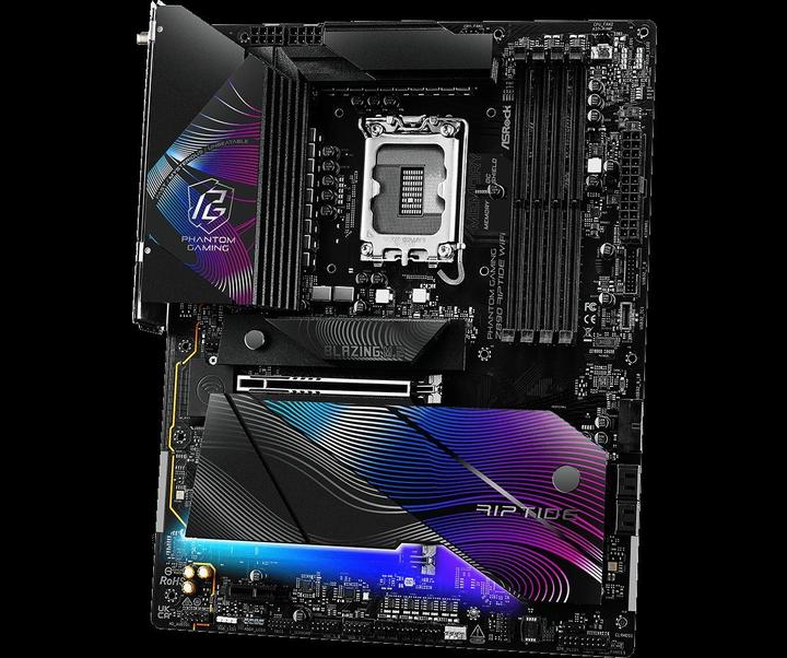 Image du produit AsRock Z890 Riptide WiFi Intel DDR5 S1851 (LGA 1851, Intel Z890, ATX)