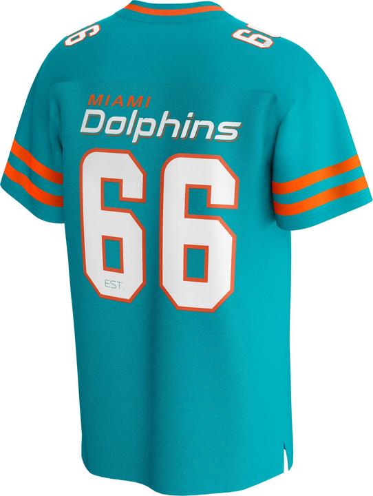 Actual product image Fanatics Miami Dolphins NFL Poly Mesh Supporters Jersey - L (L)
