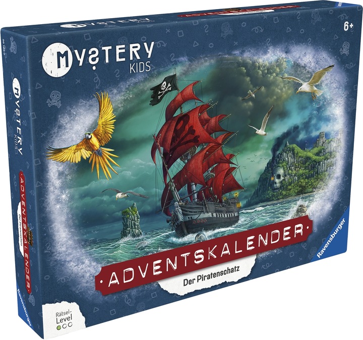 Produktbild Ravensburger Der Piratenschatz - 24 Rätsel