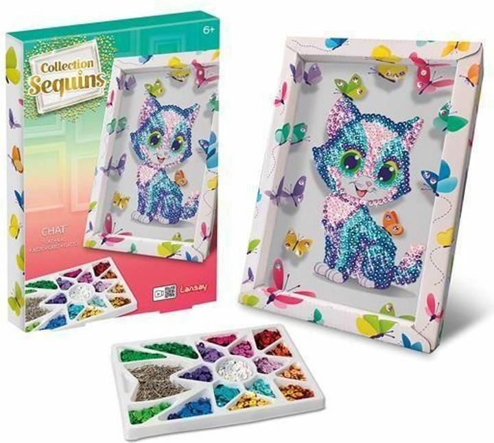 Actual product image Lansay Cat Sequin Collection