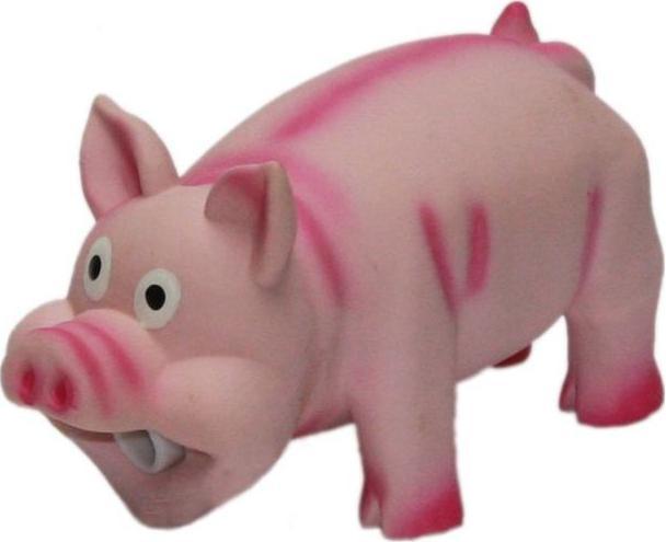 Immagine prodotto Nobby Cane giocattolo in lattice di maiale, 15 cm (Gioco da masticare per cani)