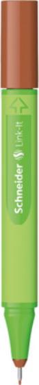 Actual product image Schneider Fineliner Link-It - Brown (Brown, 1 x)