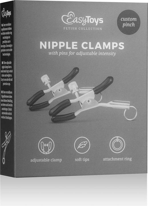Image du produit Easytoys Pinces à mamelons