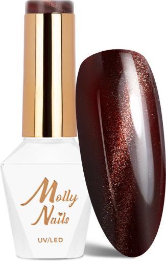 Immagine prodotto Molly Nails Gellack Cat Eye Metallic Reds UV/LED (Vernice UV gel)
