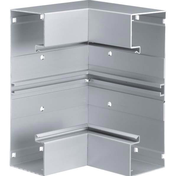 Hager, Leitungsführung, TEH BRA652104BELN Inneneck,BRA65210B,Alu,naturelox (14.60 cm)