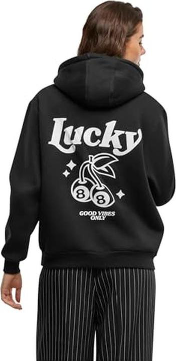 Produktbild Miss Tee Lucky Cherry Ladies Fluffy Hoody - 182023 (S)