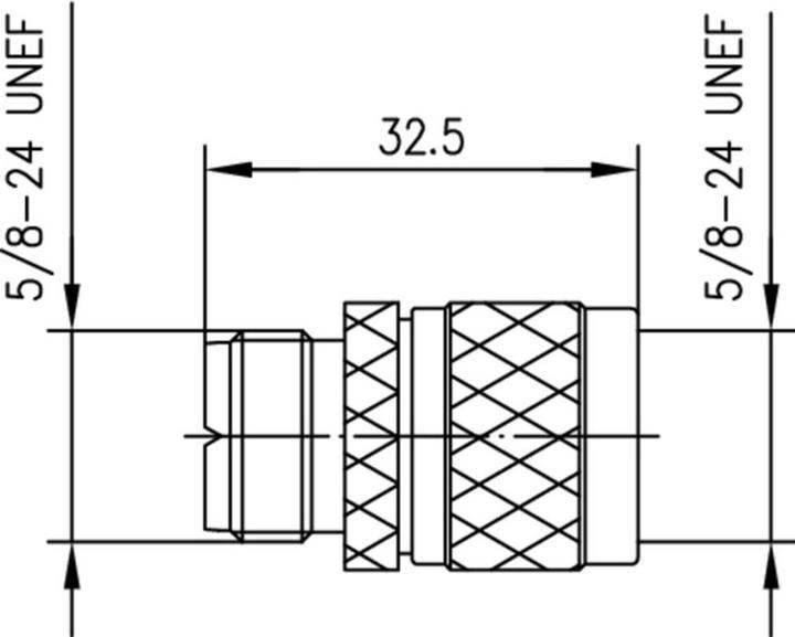 Actual product image Telegärtner Coax adapter UHF jack