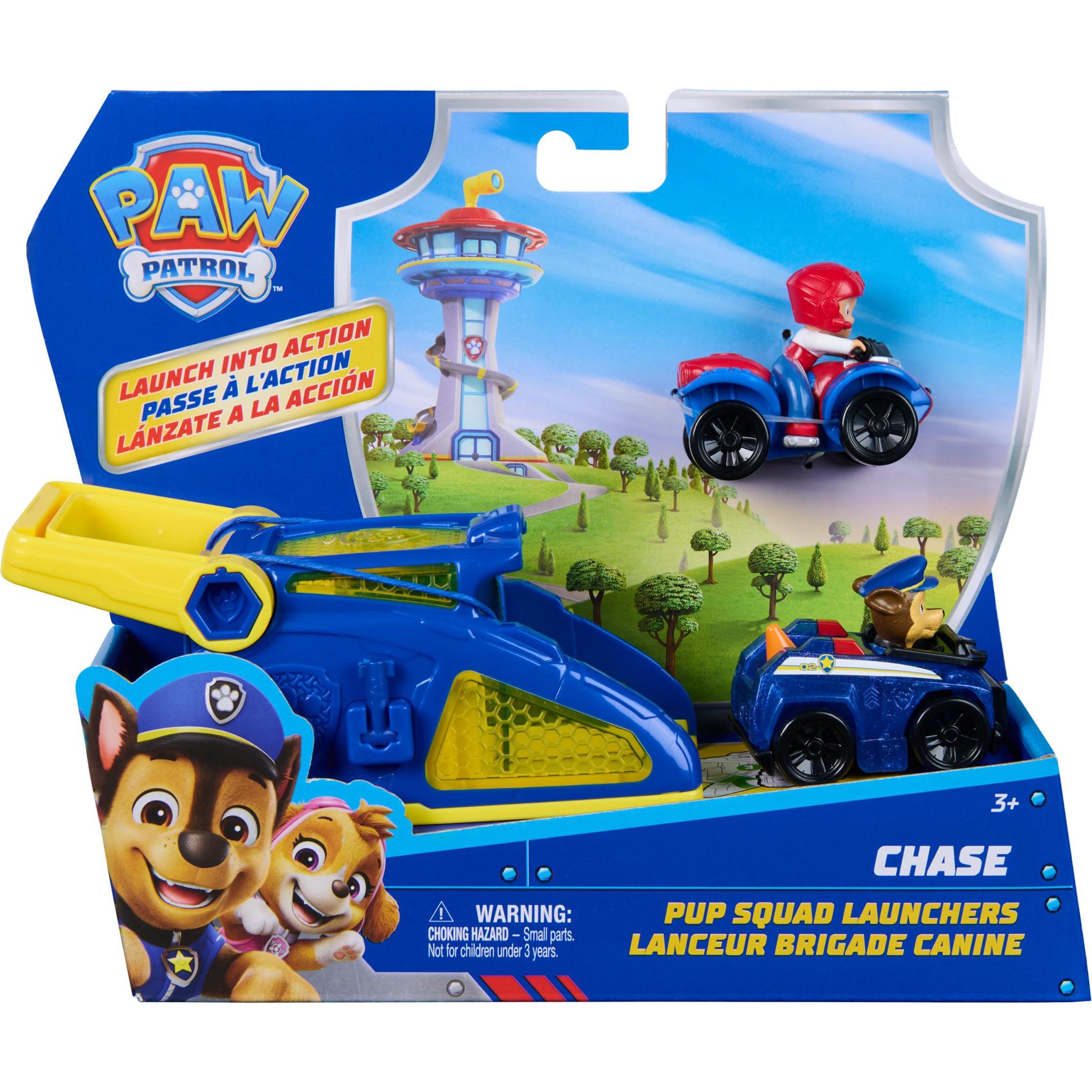Spin Master Multicolore Paw Patrol Pup Squad Launchers Chase