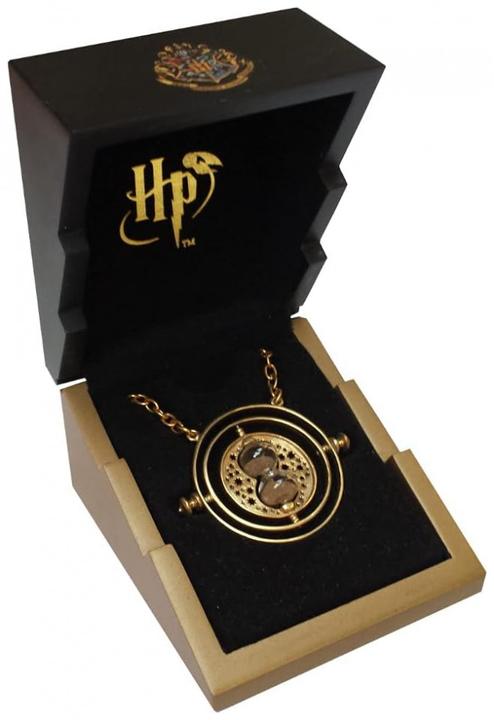 Produktbild Noble Collection Harry Potter Der Zeitumkehrer Sterling Silber vergoldet