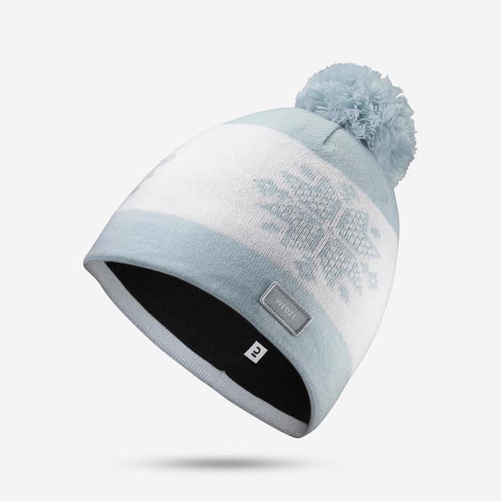 Produktbild Wedze Skimütze Erwachsene - Jacquard grau