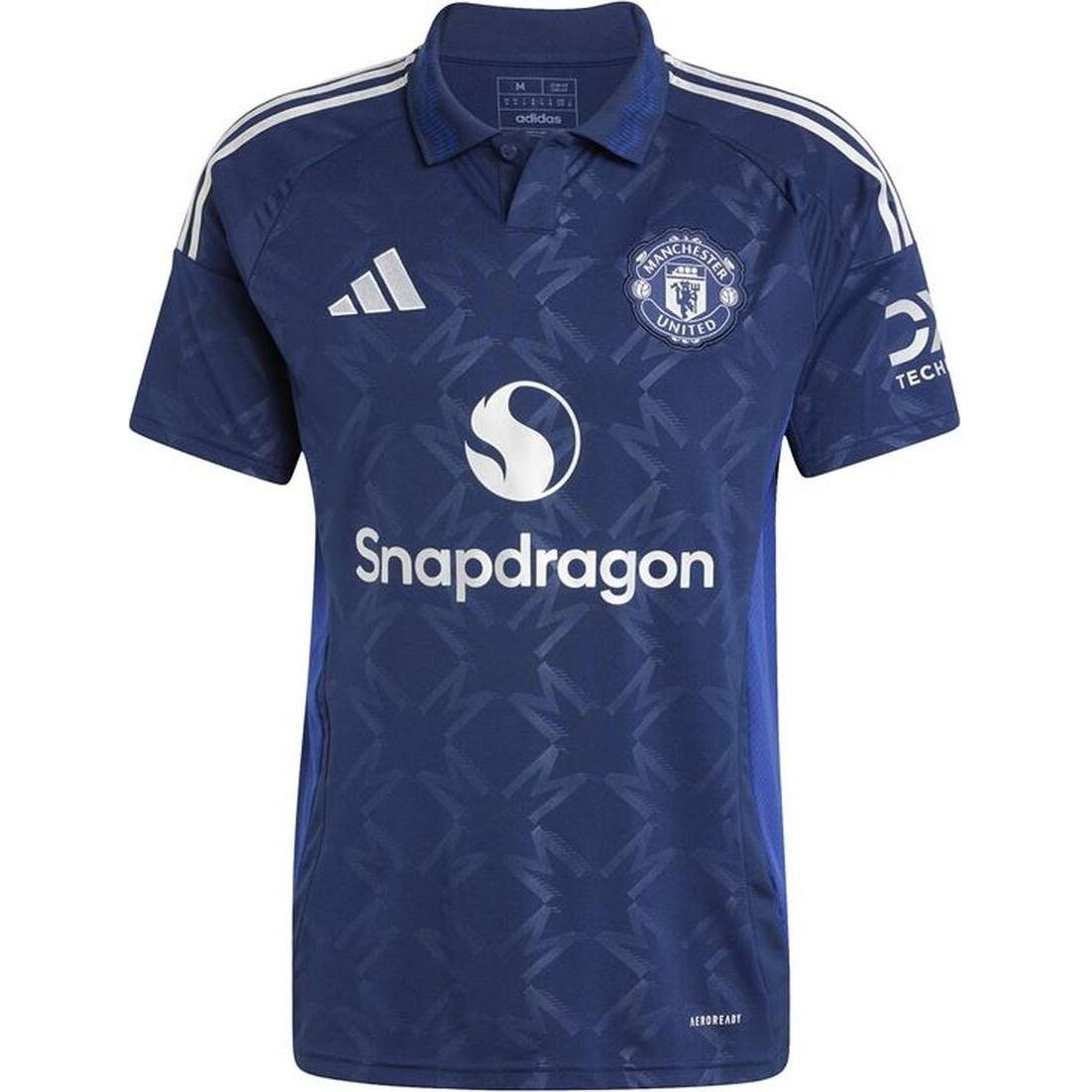 Adidas, Uomini, Maglietta calcio, Maglia da Calcio Manchester United Fuori Casa (XL), Blu, XL