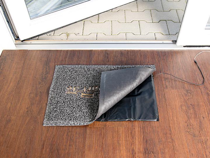 Actual product image VisorTech Battery operated bell step mat with alarm function